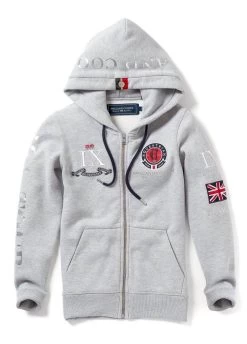 Holland Cooper Team Hoodie - Grey Marl 7 Holland Cooper Team Hoodie - Grey Marl -Equestrian Riding Equipment Store hc hoodie grey 3rdy