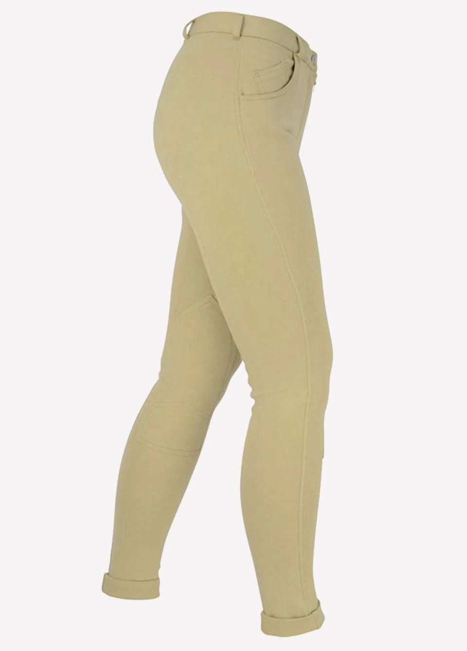 Burton Ladies HyPERFORMANCE Jodhpurs - Beige 4 Burton Ladies HyPERFORMANCE Jodhpurs - Beige - Image 2