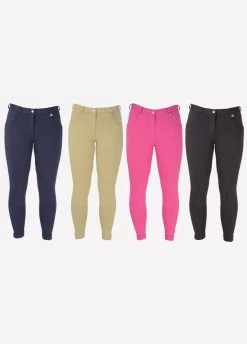 Burton Ladies HyPERFORMANCE Jodhpurs - Beige 9 Burton Ladies HyPERFORMANCE Jodhpurs - Beige -Equestrian Riding Equipment Store hiperofrmbreeches