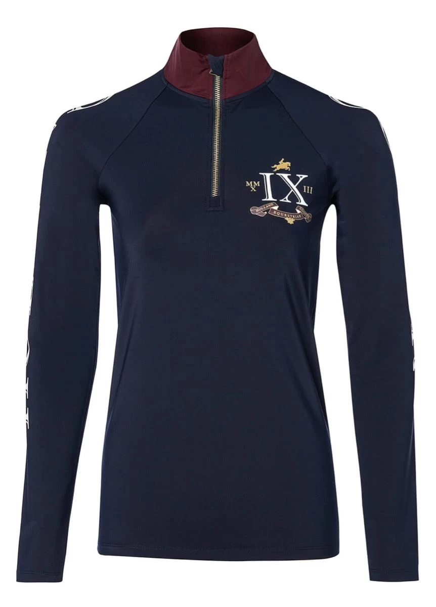 Holland Cooper Heritage Logo Base Layer - Ink Navy 6 Holland Cooper Heritage Logo Base Layer - Ink Navy - Image 4