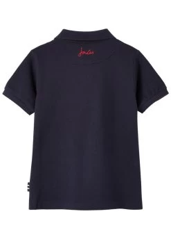 Joules Woody Mini Me Polo Shirt - French Navy -Equestrian Riding Equipment Store jouleswoodynavy2rdy