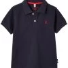 Joules Woody Mini Me Polo Shirt - French Navy -Equestrian Riding Equipment Store jouleswoodynavyrdy