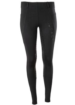 Legacy Ladies Winter Riding Tights - Black 9 Legacy Ladies Winter Riding Tights - Black -Equestrian Riding Equipment Store legacytightsblack4rdy
