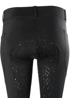 Legacy Ladies Winter Riding Tights - Black 11 Legacy Ladies Winter Riding Tights - Black -Equestrian Riding Equipment Store legacytightsblack5rdy