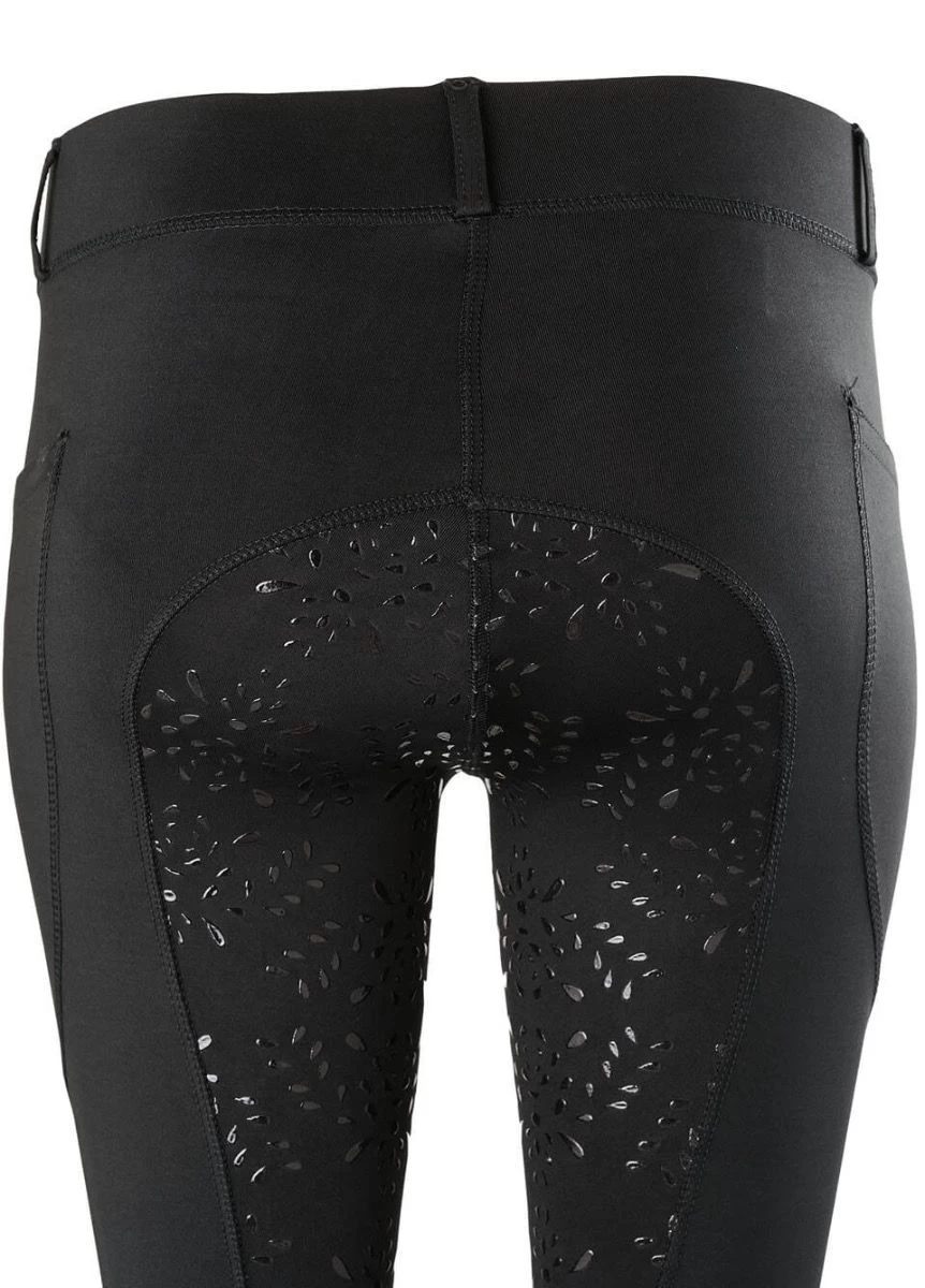 Legacy Ladies Winter Riding Tights - Black 7 Legacy Ladies Winter Riding Tights - Black - Image 5
