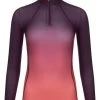 LeMieux Spectrum Base Layer - Aubergine/Papaya 2 LeMieux Spectrum Base Layer - Aubergine/Papaya -Equestrian Riding Equipment Store lemieux baselayer spectrum papaya 1rdy