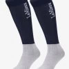 LeMieux Competition Socks - Navy -Equestrian Riding Equipment Store lemieux comp socks navy 1rdy