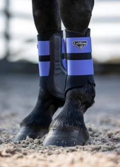 LeMieux Grafter Brushing Boots - Bluebell -Equestrian Riding Equipment Store lemieux grafter boot bluebell 5rdy