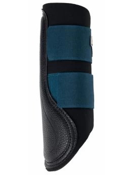 LeMieux Grafter Brushing Boots - Marine -Equestrian Riding Equipment Store lemieux grafter boot marine 3rdy