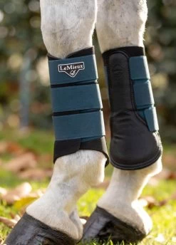 LeMieux Grafter Brushing Boots - Marine -Equestrian Riding Equipment Store lemieux grafter boot marine 5rdy