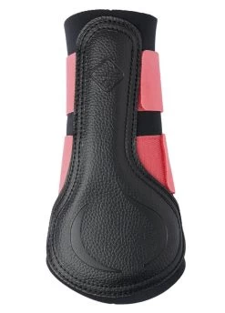 LeMieux Grafter Brushing Boots - Papaya -Equestrian Riding Equipment Store lemieux grafter boot papaya 3rdy