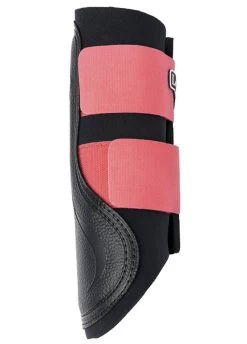 LeMieux Grafter Brushing Boots - Papaya -Equestrian Riding Equipment Store lemieux grafter boot papaya 4rdy