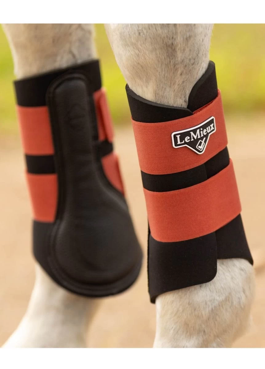 LeMieux Grafter Brushing Boots - Sienna 7 LeMieux Grafter Brushing Boots - Sienna - Image 5