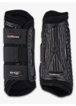 LeMieux Shoc Air XC Front Boots - Black