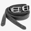 LeMieux Vector Pro Stirrup Leathers - Black -Equestrian Riding Equipment Store lemieux vector pro leathers black 1rdy