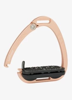 LeMieux Vector Balance Stirrups - Black/Rose Gold 6 LeMieux Vector Balance Stirrups - Black/Rose Gold -Equestrian Riding Equipment Store lemieux vector stirrup black rose 2rdy