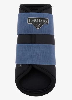LeMieux Grafter Brushing Boots - Atlantic -Equestrian Riding Equipment Store lm grafter atlantic 3rdy
