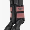 LeMieux Grafter Brushing Boots - Orchid -Equestrian Riding Equipment Store lm grafter orchid 1rdy