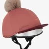 LeMieux Hat Silk - Orchid -Equestrian Riding Equipment Store lm hat silk orchid 1rdy