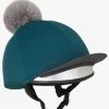 LeMieux Hat Silk - Spruce 2 LeMieux Hat Silk - Spruce -Equestrian Riding Equipment Store lm hat silk spruce 1rdy