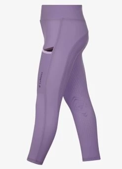 LeMieux Mini Pull On Breeches - Iris -Equestrian Riding Equipment Store lm mini pullon iris 2rdy