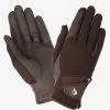 LeMieux Pro Mesh Glove - Brown -Equestrian Riding Equipment Store lm pro mesh glove brown 1rdy