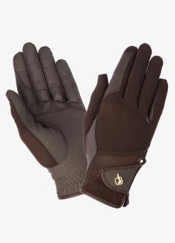 LeMieux Pro Mesh Glove - Brown