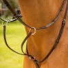 LeMieux Arika Running Martingale - Brown/Silver 1 LeMieux Arika Running Martingale - Brown/Silver -Equestrian Riding Equipment Store lm running martingale brown 1rdy