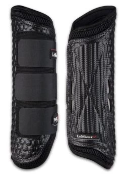 LeMieux Shoc Air XC Hind Boots - Black