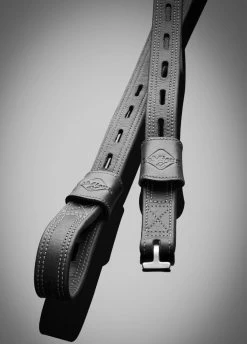 LeMieux Vector Close Contact Stirrup Leathers - Black