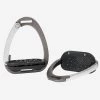 LeMieux Vector Balance Stirrups - Carbon/Silver -Equestrian Riding Equipment Store lm vector stirrup carbon silver 1rdy