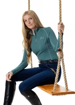 LeMieux Base Layer - Sage -Equestrian Riding Equipment Store lmbasesage2rdy