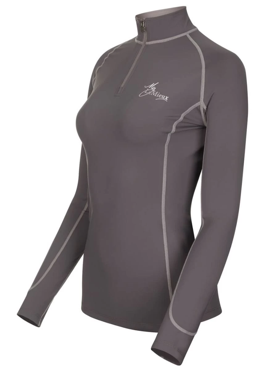 LeMieux Base Layer - Slate Grey 4 LeMieux Base Layer - Slate Grey - Image 2
