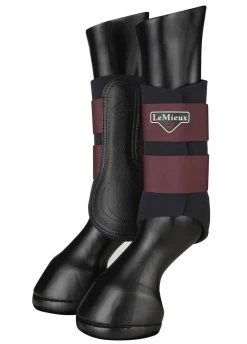 LeMieux Grafter Brushing Boots - Rioja