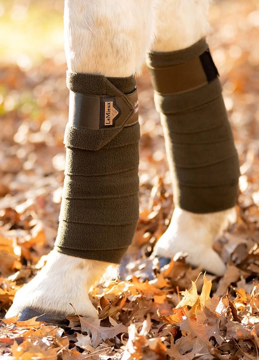 LeMieux Loire Polo Bandages - Oak 4 LeMieux Loire Polo Bandages - Oak - Image 2