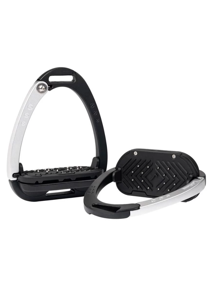 LeMieux Vector Balance Stirrups - Black/Aluminium 5 LeMieux Vector Balance Stirrups - Black/Aluminium - Image 3