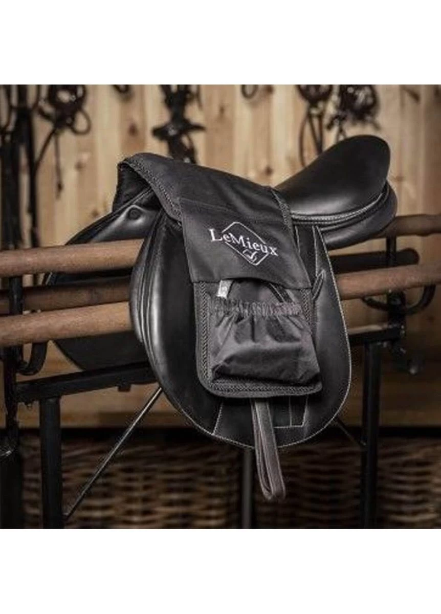 LeMieux Vector Stirrup Cover - Black 4 LeMieux Vector Stirrup Cover - Black - Image 2
