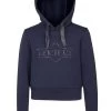 LeMieux Young Rider Cropped Hoodie - Navy -Equestrian Riding Equipment Store lmyouthhoodnavy4rdy