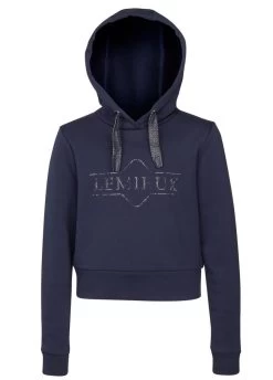 LeMieux Young Rider Cropped Hoodie - Navy