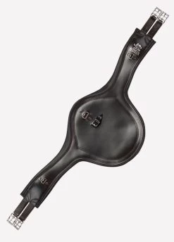 Fairfax Long Stud Guard Girth - Black