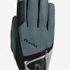 Roeckl Madrid Glove - Grey 2 Roeckl Madrid Glove - Grey -Equestrian Riding Equipment Store madridgreyrdy