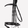 Montar Normandie Eco-Leather Dressage Bridle - Black -Equestrian Riding Equipment Store normandie3