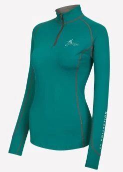 LeMieux Base Layer - Peacock -Equestrian Riding Equipment Store peabase2