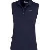 Pikeur Jarla Sleeveless Polo - Night Blue -Equestrian Riding Equipment Store pikeur jarla sless nightblue 1rdy