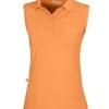 Pikeur Jarla Sleeveless Polo - Mandarin Orange 1 Pikeur Jarla Sleeveless Polo - Mandarin Orange -Equestrian Riding Equipment Store pkeur jarla sless polo orange 1rdy