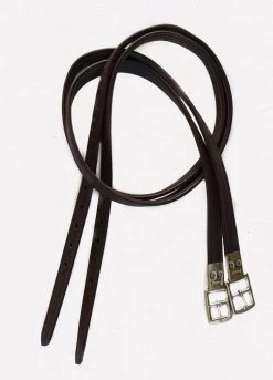 Prestige Stirrup Leathers - Non-stretch - Tobacco