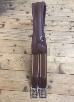 Prestige Leather Girth - Tobacco
