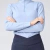PS Of Sweden Wivianne Base Layer - Allure Blue 2 PS Of Sweden Wivianne Base Layer - Allure Blue -Equestrian Riding Equipment Store ps wivianne allure 1rdy