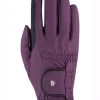 Roeckl Lona Glove - Grape Wine 1 Roeckl Lona Glove - Grape Wine -Equestrian Riding Equipment Store roeckllonagrape2rdy