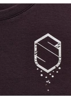 Samshield Axelle T-Shirt - Aubergine -Equestrian Riding Equipment Store samsaxelletshirtaubergine3rdy